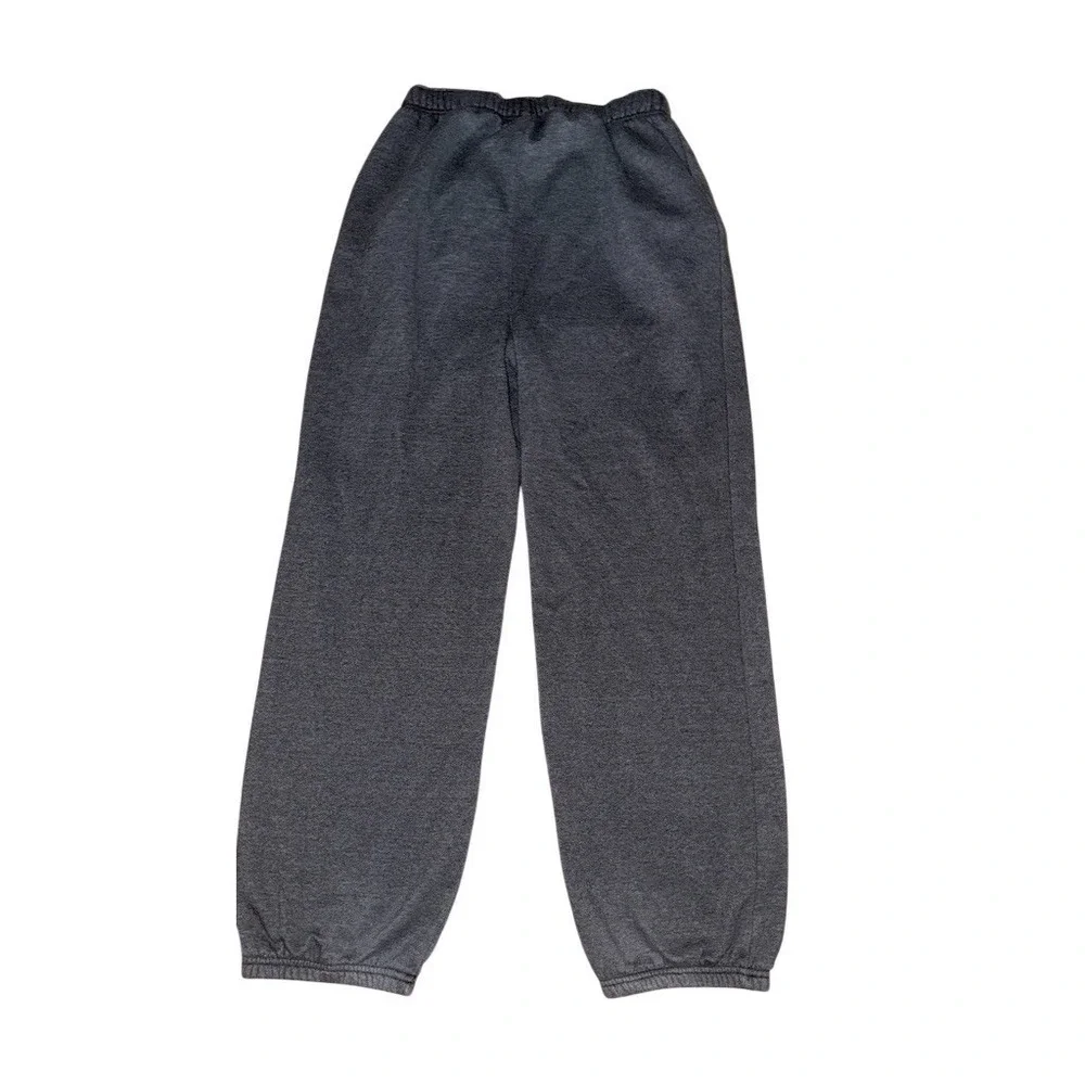 Hurley Boys Jogger Sweatpants Youth Size L Gray Heather Fleece Logo 10/12 skate